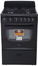 Avanti® 24" Black Freestanding Gas Range-0