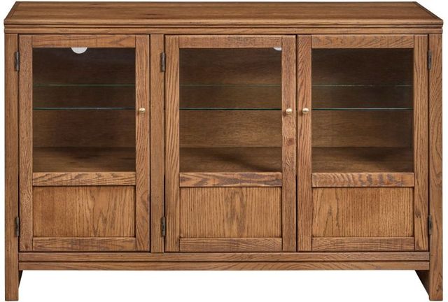 aspenhome® Sandro Brushed Bourbon 49'' Console with 3-Doors-1