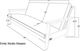Kodiak Furniture Emily Brownstone/Taber Cashmere Full Futon-2
