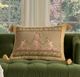 Nourison Home™ Mina Victory Vintage Pillow Taupe 19"x25" Throw Pillow-3
