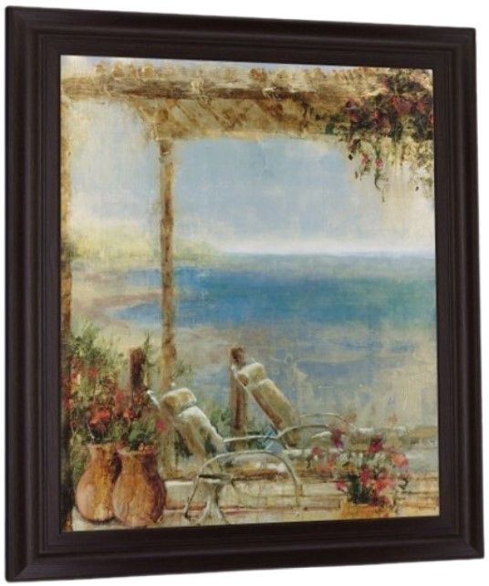 Classy Living Coastal Retreat View Wall Art-2