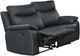 Mazin Furniture Wembley 2-Piece Black Modular Reclining Loveseat-2