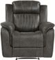 Mazin Furniture Centeroak Brownish Gray Reclining Chair-2
