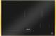Bertazzoni Professional Series 30'' Black Glass Induction Cooktop with TFT Display Interface and Gold Frame-0