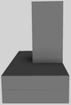 Vent-A-Hood® 42" Gunsmoke Contemporary Wall Mounted Range Hood-1