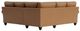 Bassett® Furniture Customizable Benchmade Premier 2-Piece Leather Roll Arm L-Shaped Sectional-2