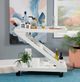 Powell® Z Nantucket White Bar Cart-1