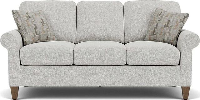 Flexsteel® Westside Silver Glacier Sofa-1