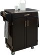 homestyles® Cuisine Cart Black Kitchen Cart-0