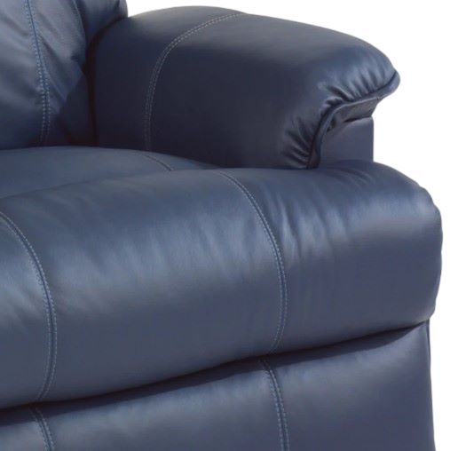 Flexsteel® Geneva Blue Power Recliner-2
