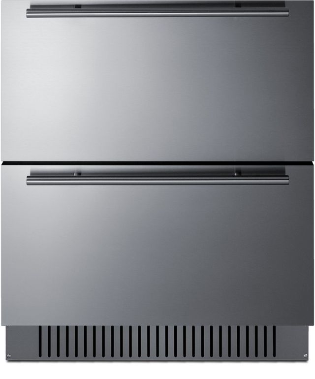Summit® 27" 4.8 Cu. Ft Stainless Steel Outdoor Under The Counter Refrigerator Drawer -0