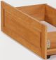 Night & Day Furniture™ Cinnamon Set of 2 Medium Oak Full Rolling Storage Drawers-1
