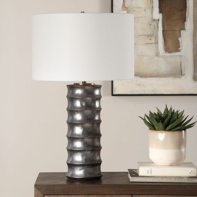 Uttermost® Corvair Dark Bronze Table Lamp-1