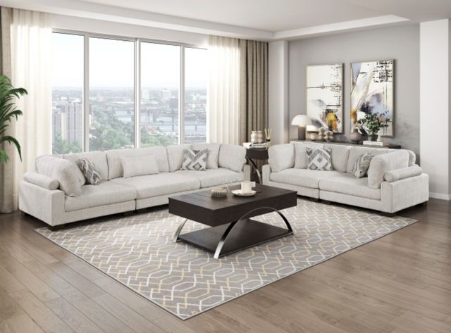 Homelegance® Tinley Beige Loveseat-1