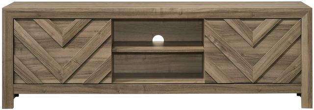 Crown Mark Valor Light Brown TV Stand-2