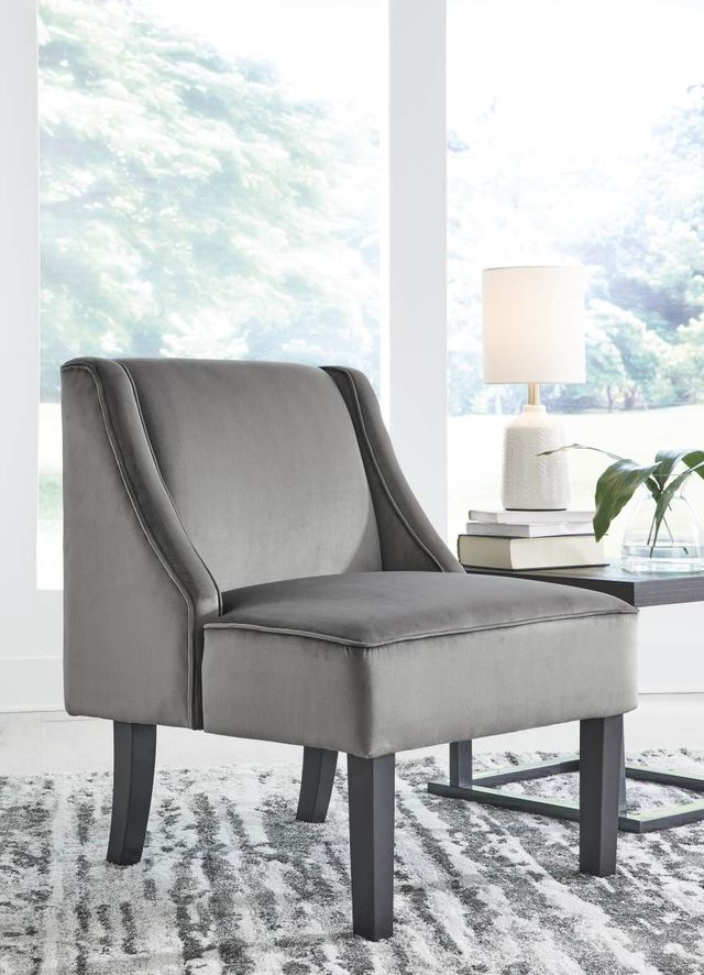 Signature Design by Ashley® Janesley Dark Gray Accent Chair-4