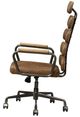 ACME Furniture Calan Retro Brown Leather Office Chair-4