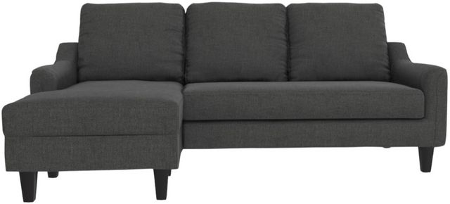 Signature Design by Ashley® Jarreau Gray Queen Sofa Chaise Sleeper-1