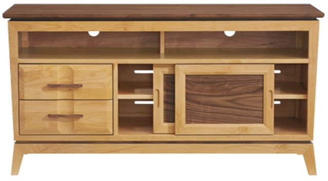 Whittier Wood® Furniture Addison Duet 54" Sound Bar Media Console-3