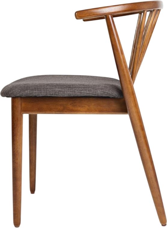 Jofran Inc. Copenhagen Denmark Brown Side Chair-3