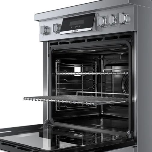 Bosch® 800 Series 30" Stainless Steel Freestanding Induction Range-7