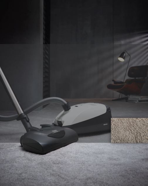 Miele Classic C1 Cat & Dog Lotus White Canister Vacuum - Classic C1 Cat & Dog-3