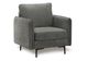 Monarch Specialties Inc. Dark Grey 32" Accent Chair with Black Metal Legs-0