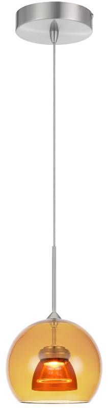 Cal® Lighting & Accessories Amber/Yellow Mini Pendant-0