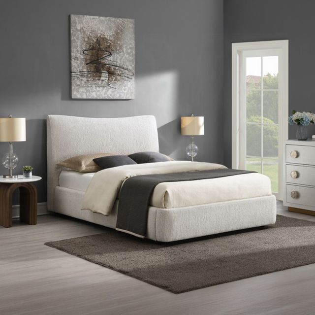 ACME Furniture Renee Aperol Beige Queen Bed-1