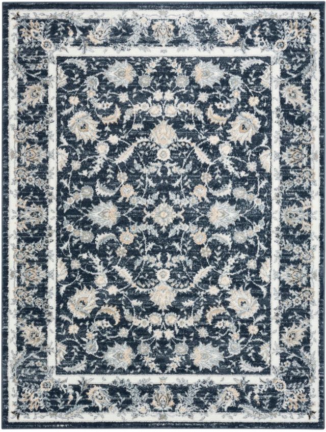 Nourison Home™ Dekor Ivory/Slate 5'x7' Area Rug-0