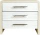 Hooker® Furniture Cascade Chalk/Pebble Beach 3-Drawer Nightstand-1