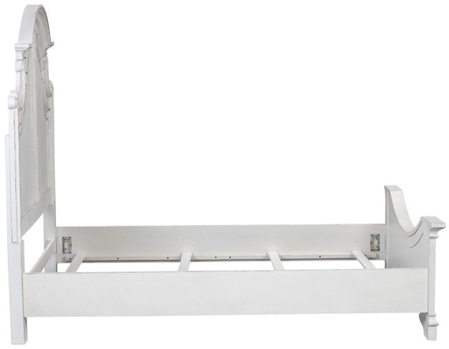 Liberty Furniture Magnolia Manor Antique White King Panel Bed-3