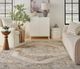 Nourison Home™  Astra Machine Washable Ivory Blue 5'x7' Area Rug-3