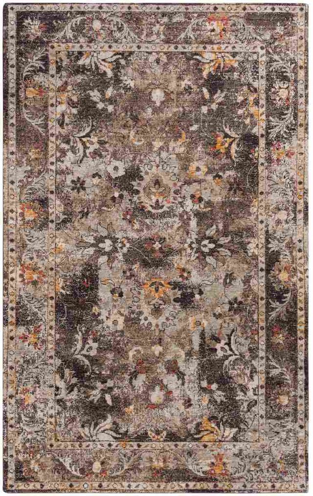 Rizzy Home Ovation Brown 5'x8' Rectangular Rug-0