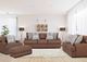 Franklin™ Regent Duvall Saddle Loveseat-1
