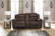 Signature Design by Ashley® Stoneland Chocolate Reclining Loveseat with Console-3