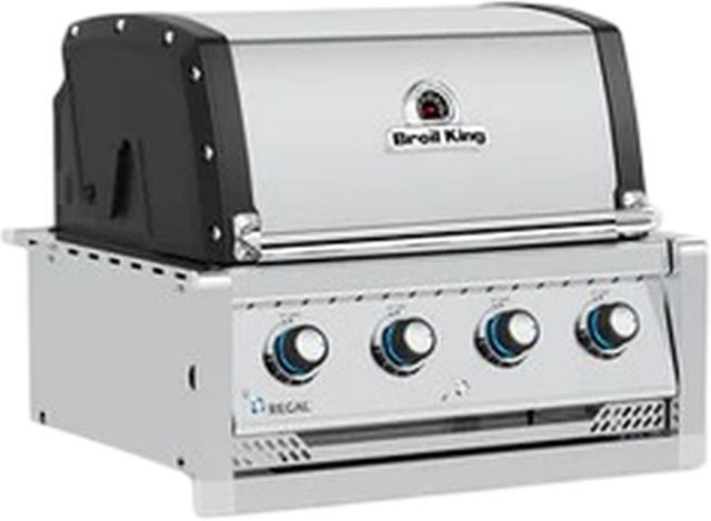 Broil King® Regal™ S420 4-Burner Stainless Steel Built-in Liquid Propane Grill-2