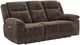 Kate Preston Home Everest Chocolate Power Reclining Sofa with Power Headrest-0