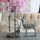 A & B Home Antique White Resting Antelope-4