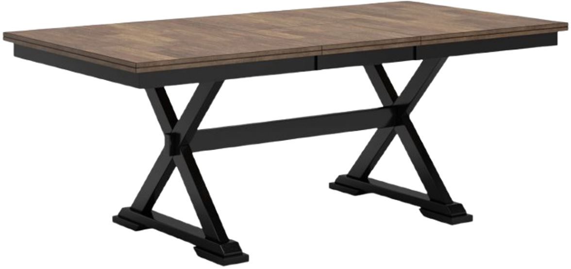 Signature Design by Ashley® Wildenauer Brown Dining Table with Black Base