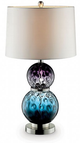 Furniture of America® Camila Purple/Blue Table Lamp-0
