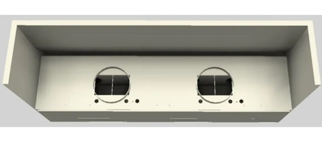 Vent-A-Hood® 54" Biscuit Wall Mounted Range Hood-2