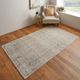 Feizy Camellia Ivory/Gray 5'x8' Area Rug-5