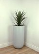 Le Present Round Bottom Light Gray 36" Planter-3
