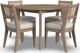 homestyles® Brentwood 5-Piece Light Oak Round Dining Set-0