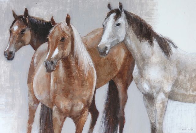 Stylecraft Norman Wyatt Thoroughbred Wall Art-1