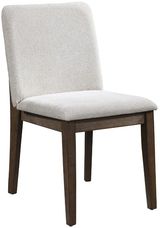 Cream-Dark Walnut