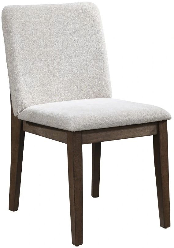 New Classic® Home Furnishings Kody Cream/Dark Walnut Dining Side Chair-0