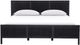 Four Hands Sydney Black Cane/Black Wash King Panel Bed-2