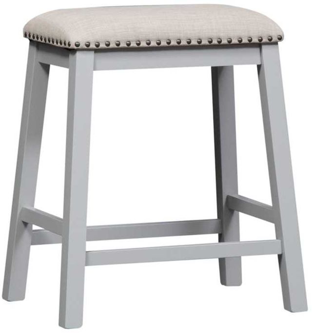 Liberty Furniture Brook Creek 5-Piece White Dining Counter Set-3